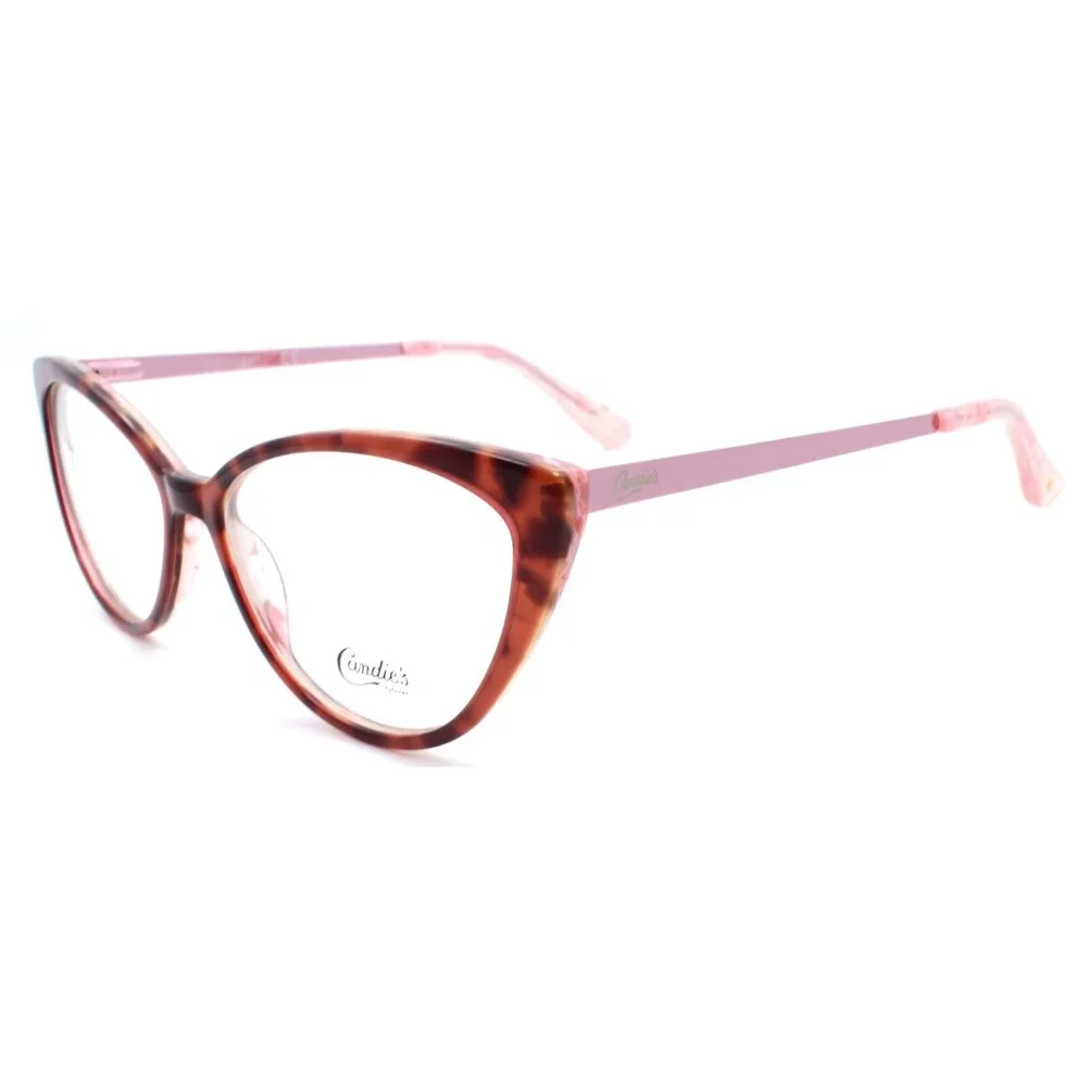 Candie's CA0169 074 Women's Eyeglasses Frames Cat Eye 53-14-140 Pink / Havana